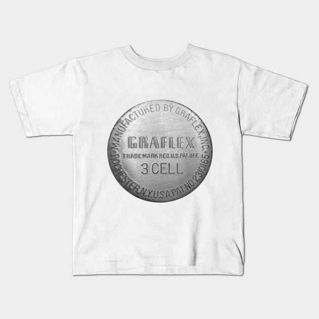 Graflex 3 Cell Stamp (original) Kids T-Shirt by 3Cell